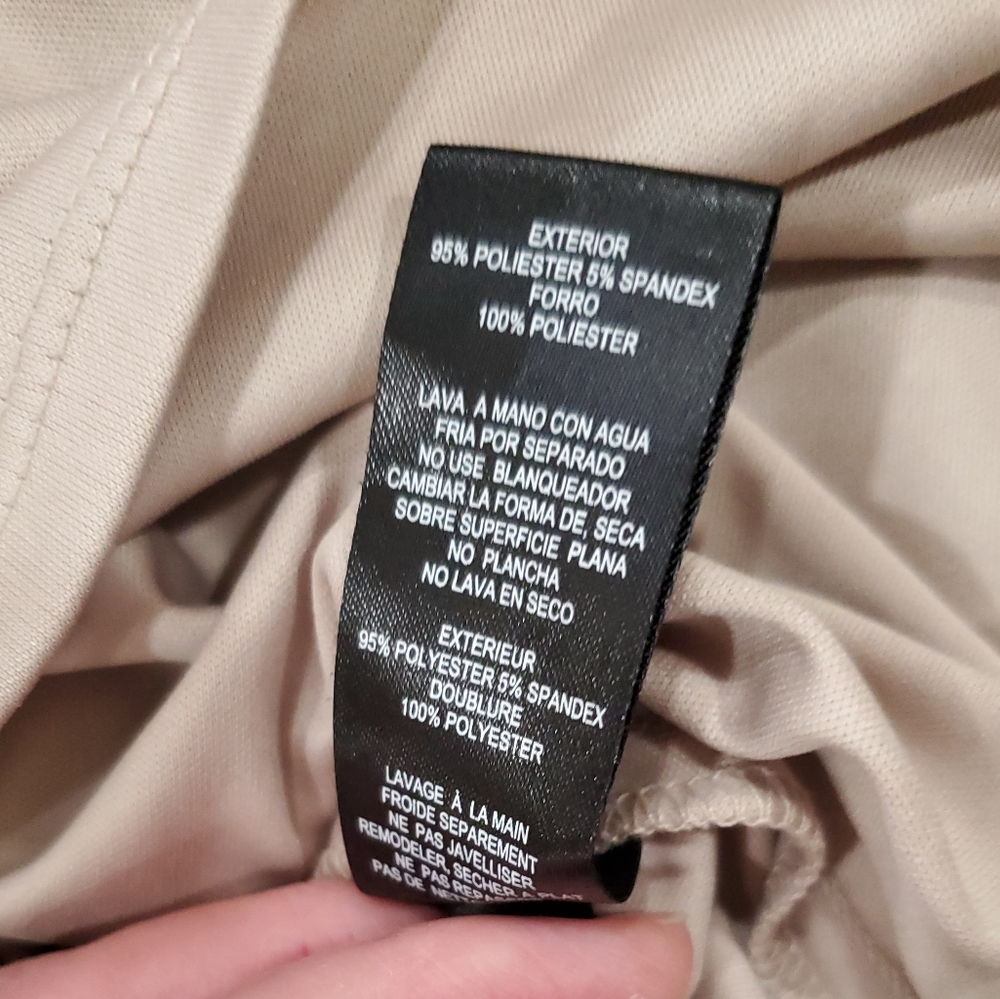 Nwot Jessica howard  striped metalic gold  knee length  cocktail evening dress - Picture 4 of 8